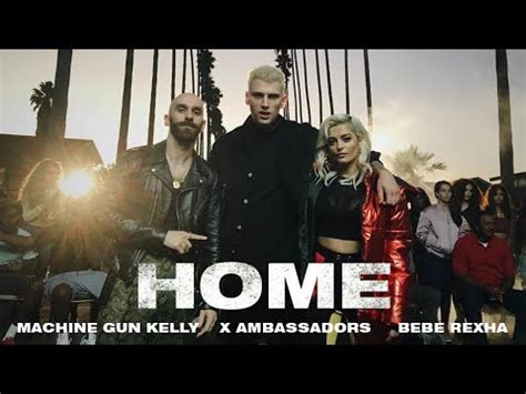 mgk, X Ambassadors & Bebe Rexha – Home Lyrics .